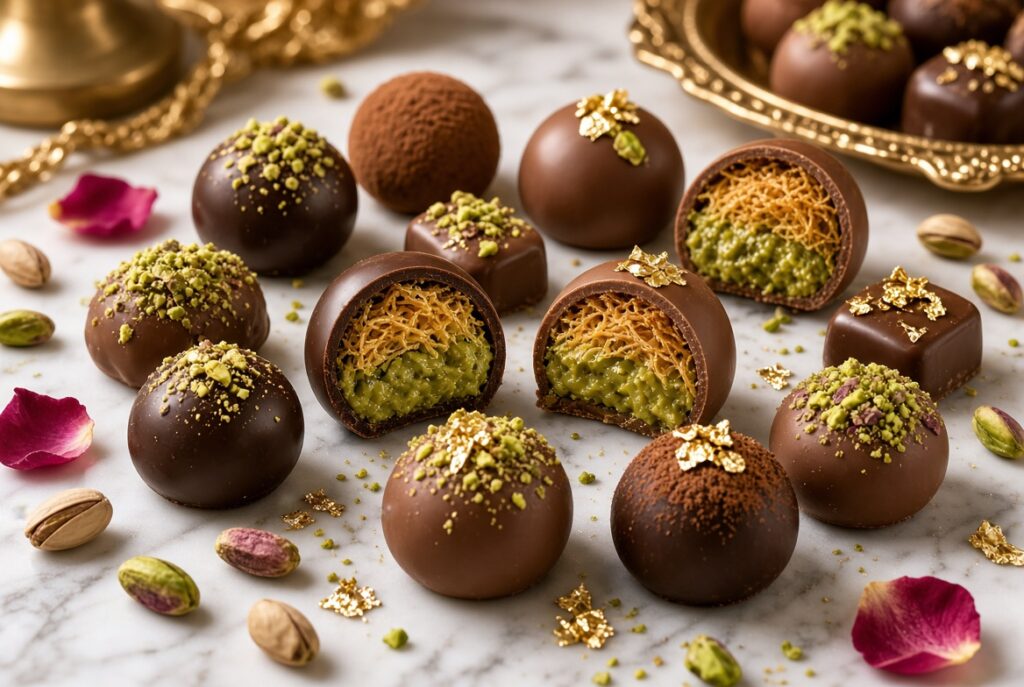 DUBAI CHOCOLATE TRUFFLES & BITES