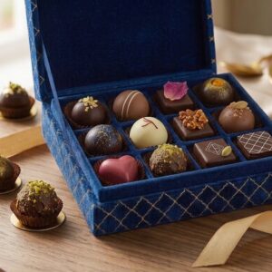 Dubai Velvet Luxury Gift Box (16 assorted chocolates)