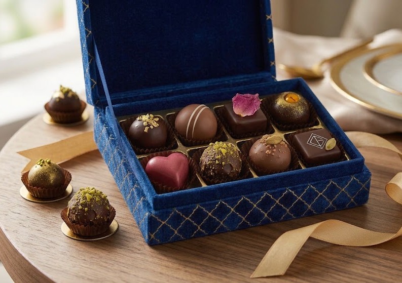 Dubai Velvet Signature Gift Box (8 assorted chocolates)