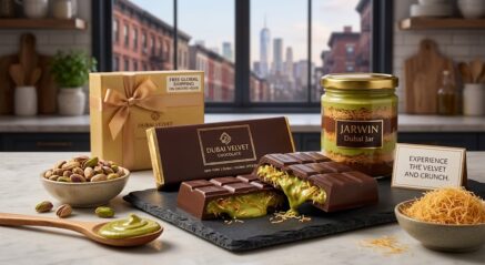 Artisanal Pistachio Knafeh Chocolates