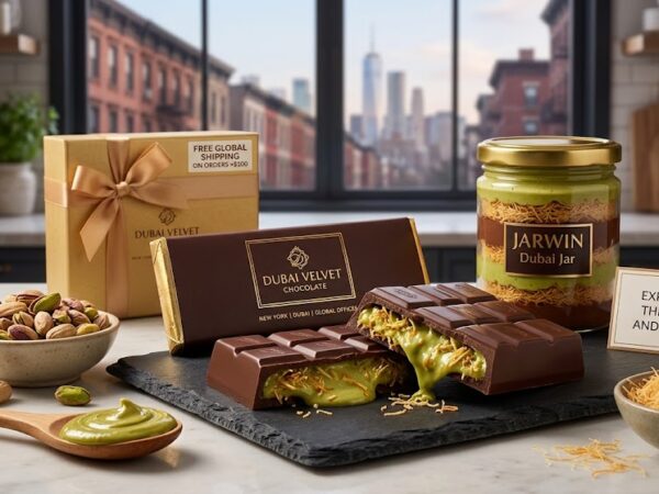 Artisanal Pistachio Knafeh Chocolates
