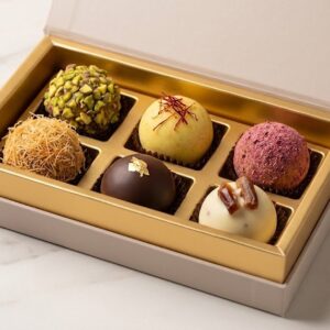 Assorted Dubai Dessert Truffles (6 pieces)