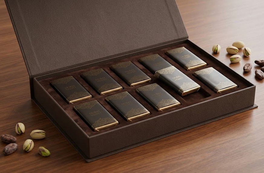 Corporate Dubai Chocolate Gift — 10 Bars