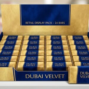 Dubai Velvet Retail Display Pack 24 bars