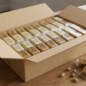 Pistachio Knafeh Wholesale Case (24 bars)