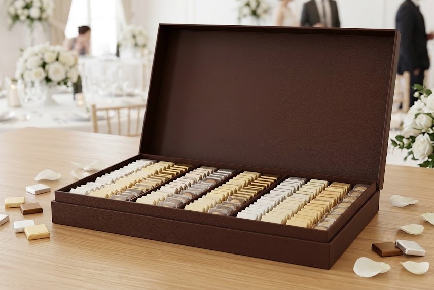 Wedding & Event Mini Chocolate Box (100 Pieces)