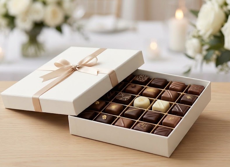 Wedding & Event Mini Chocolate Box (25 Pieces)